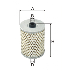 Wkład filtra oleju WO 245 - Zastosowanie: Prasy Kuźniarka SP 25, SP 35.